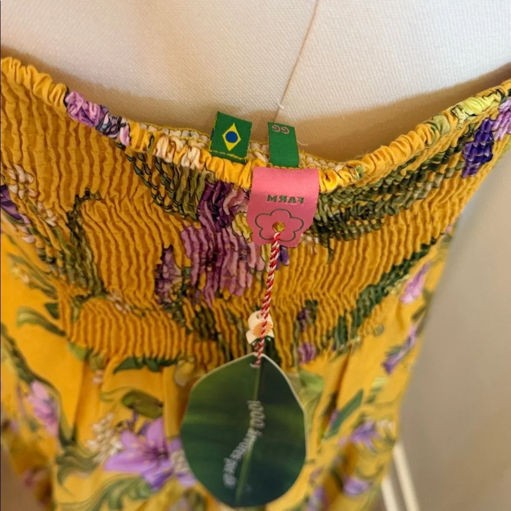 FARM Rio Flowers Long Dress Size XL - Picture 10 of 11